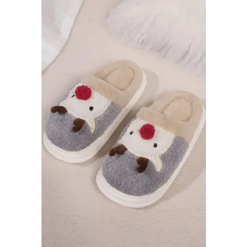 Cozy Elk Slippers