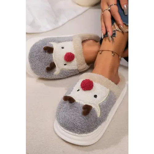 Cozy Elk Slippers