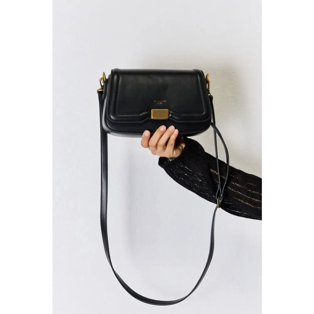 David Jones PU Leather Crossbody Bag