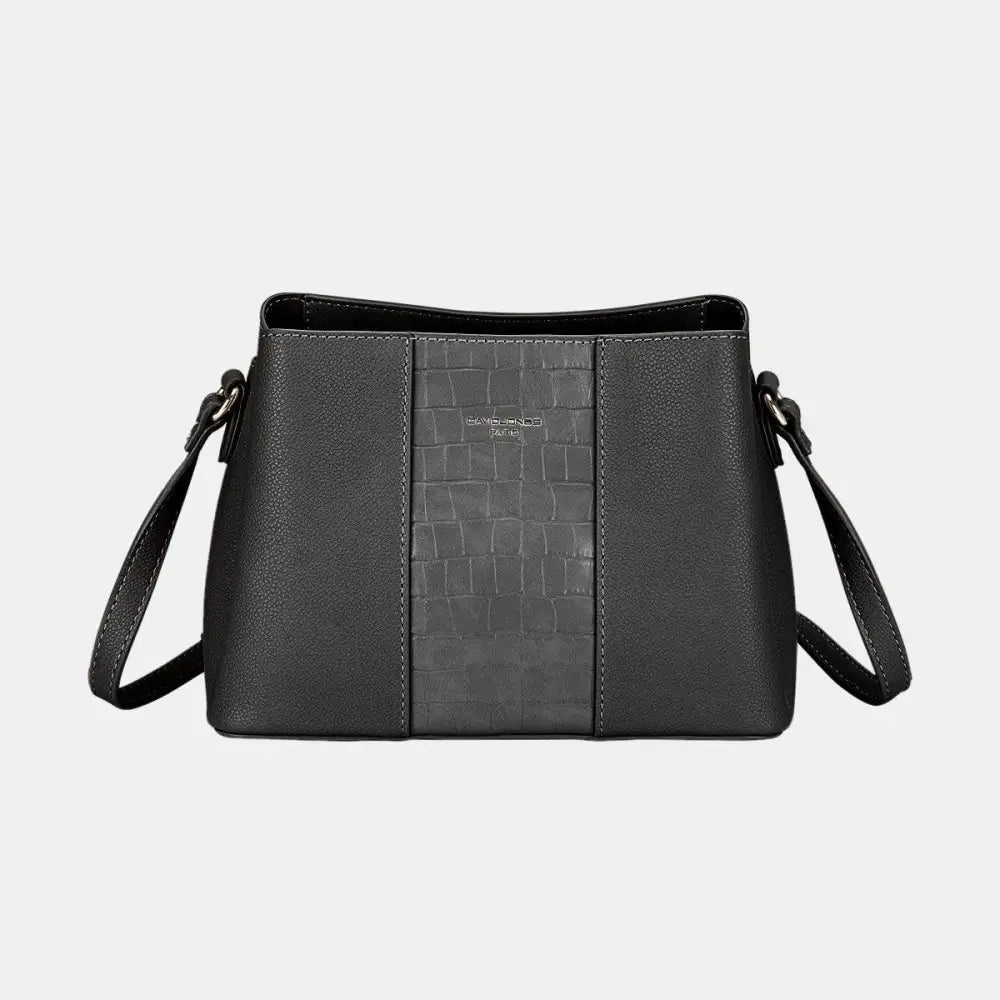 David Jones PU Leather Crossbody Bag