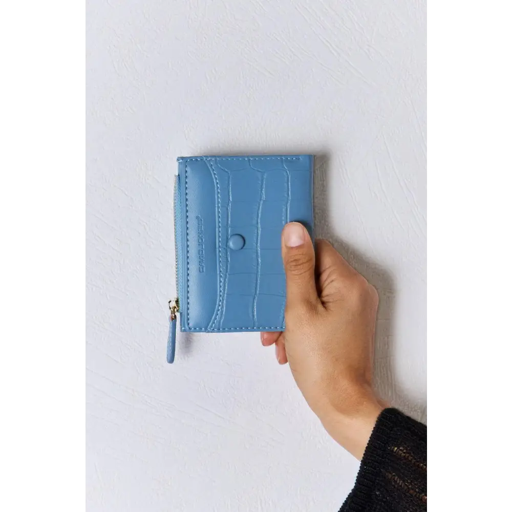 Stunning David Jones Texture PU Leather Mini Wallet