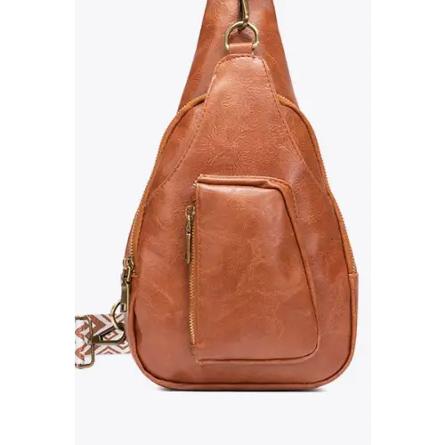 Dawnlight Feels PU Leather Sling Bag - Perfect for Daily Use