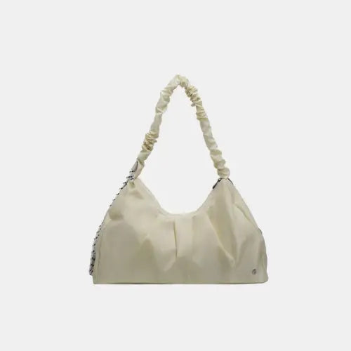 Dawnlight Ruched Large Tote Bag - Elevate Your Style