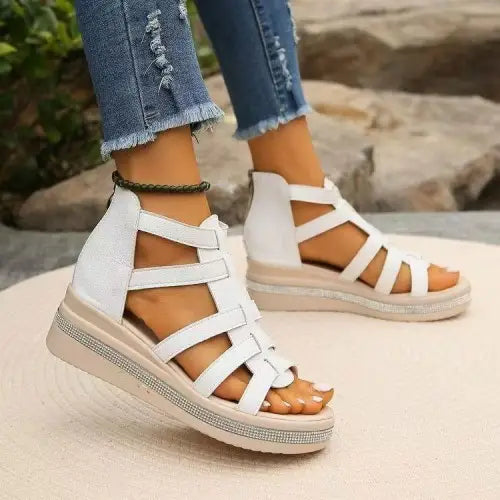 Dazzling Wedge Sandals