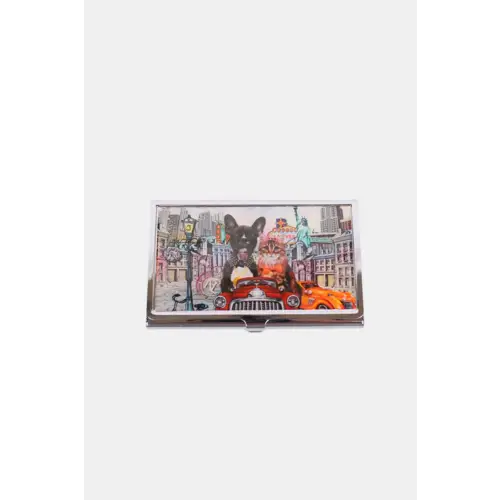 Nicole Lee USA Printed Business Card Case - CM Fashion