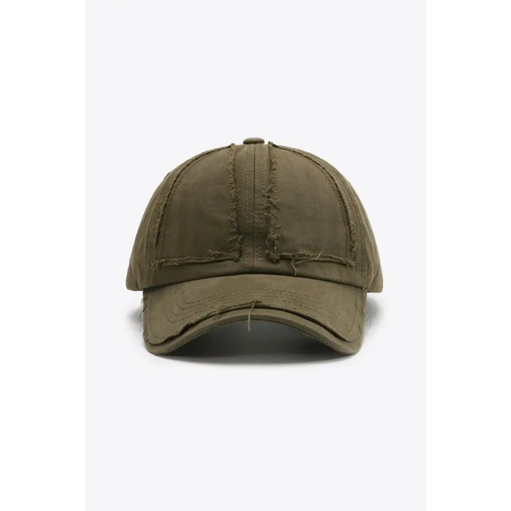 Distressed Adjustable Baseball Cap