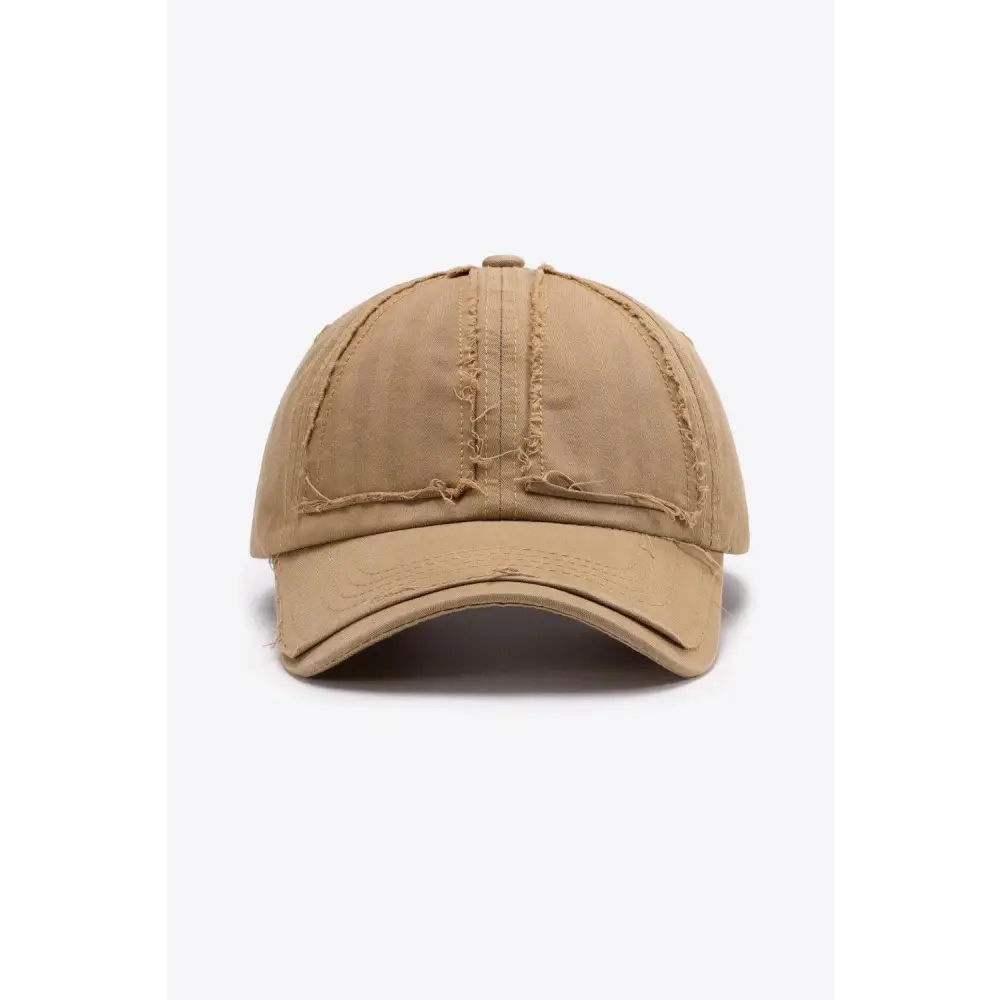 Distressed Adjustable Baseball Cap