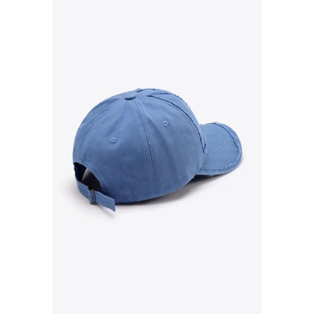 Distressed Adjustable Baseball Cap