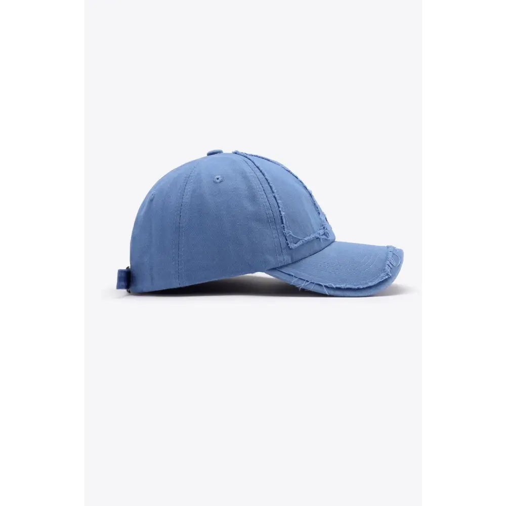 Distressed Adjustable Baseball Cap