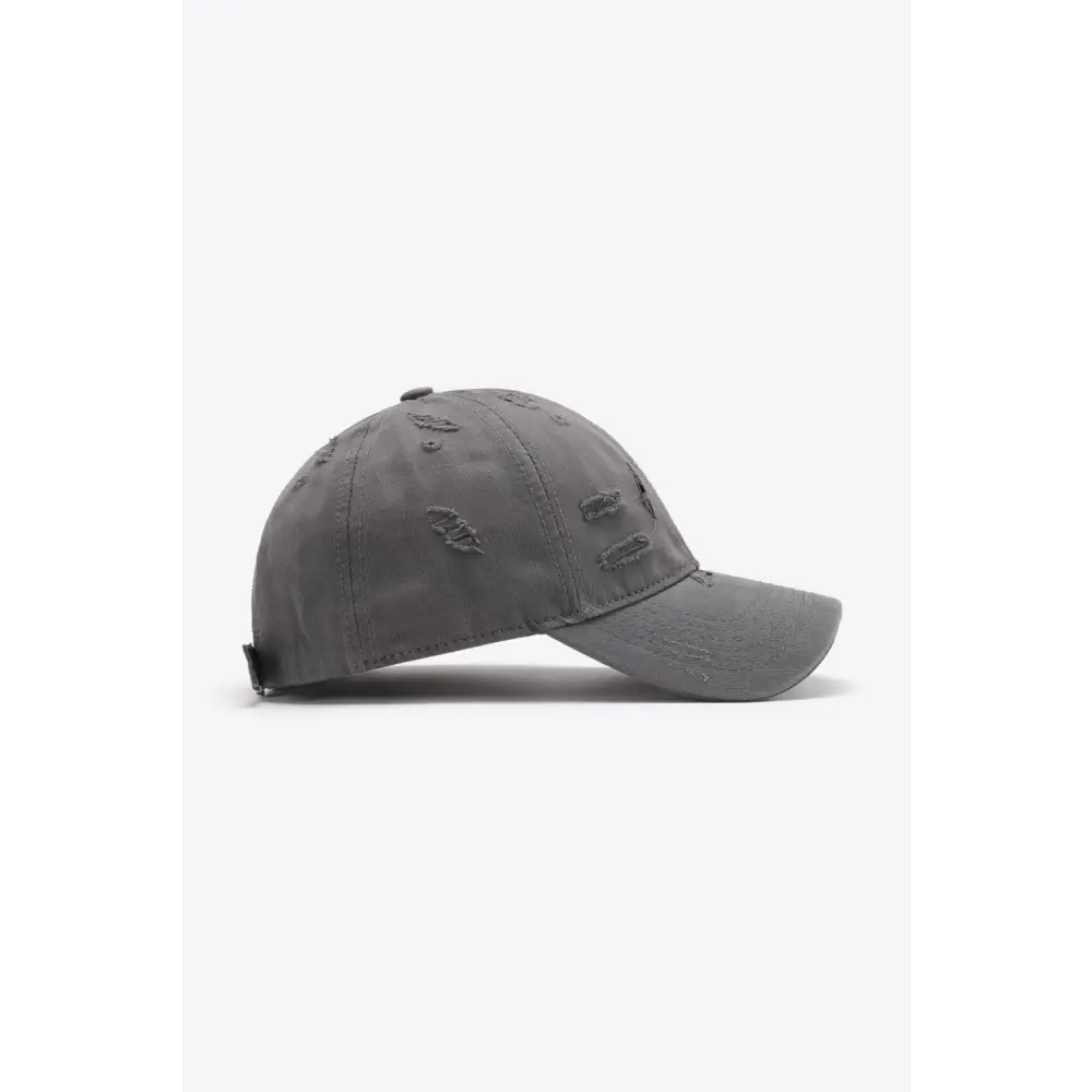 Distressed Adjustable Baseball Cap