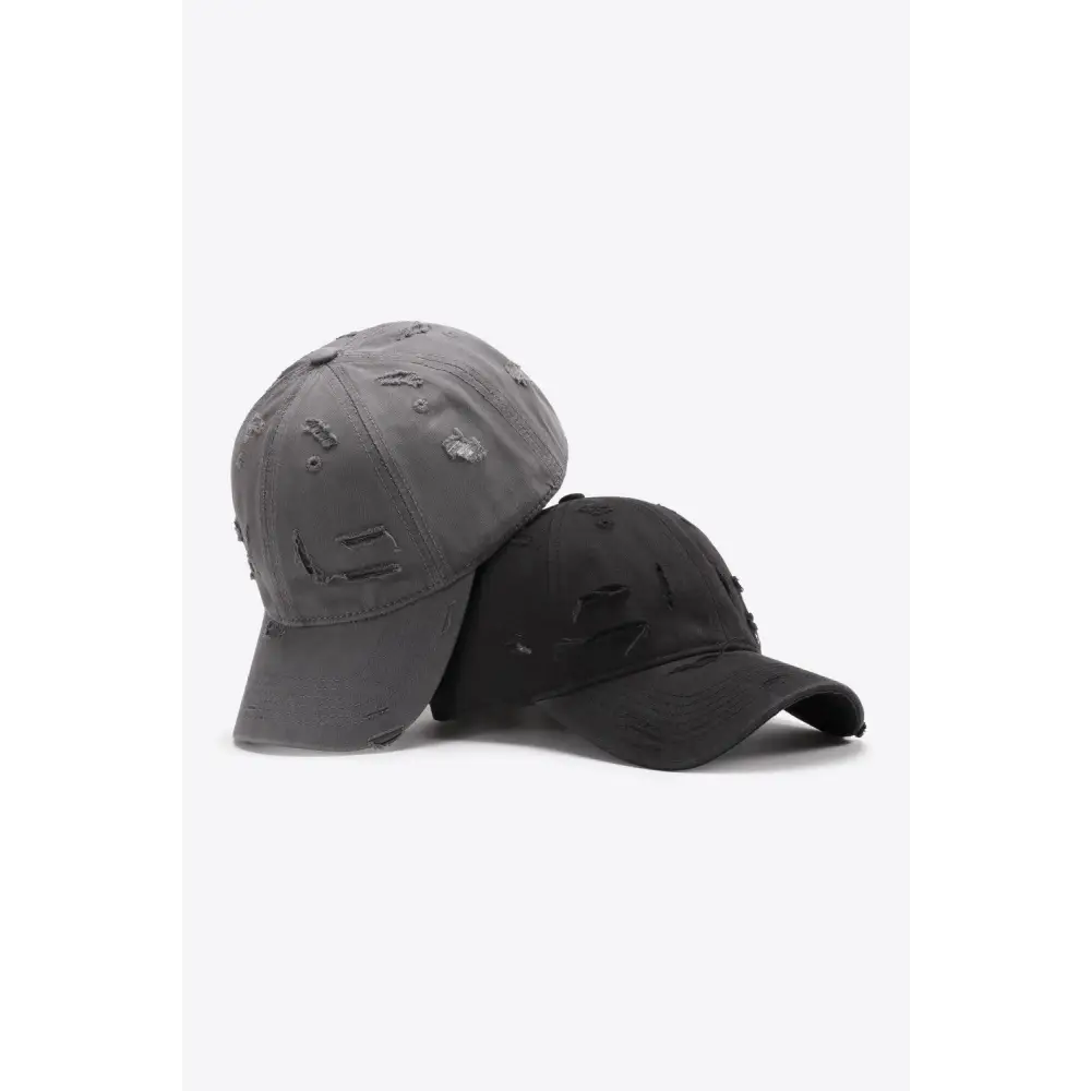 Distressed Adjustable Baseball Cap