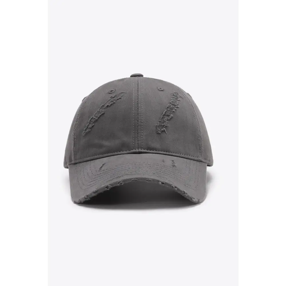 Distressed Adjustable Baseball Cap