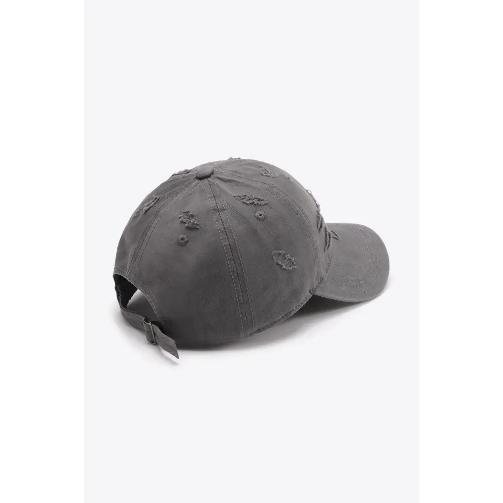 Distressed Adjustable Baseball Cap