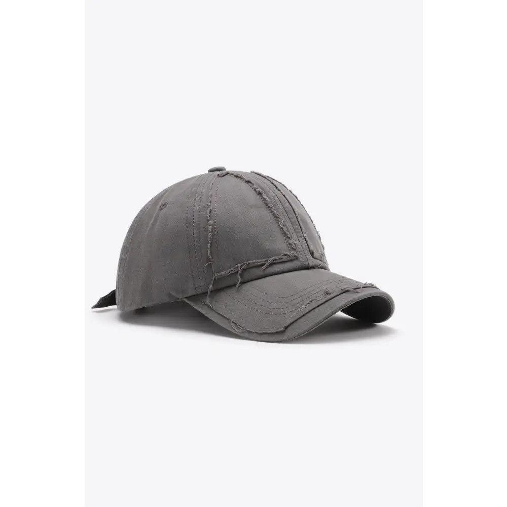 Distressed Adjustable Baseball Cap