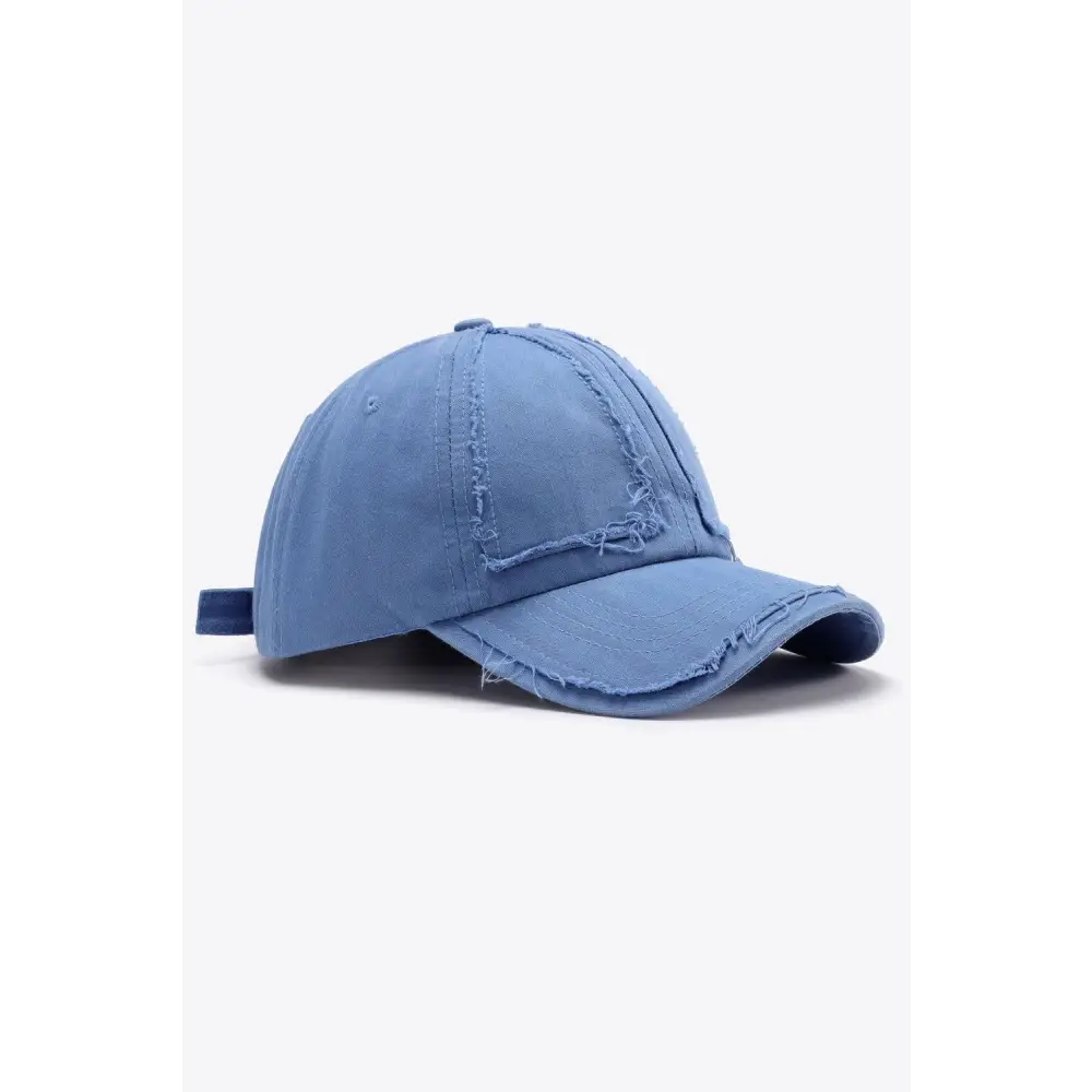 Distressed Adjustable Baseball Cap