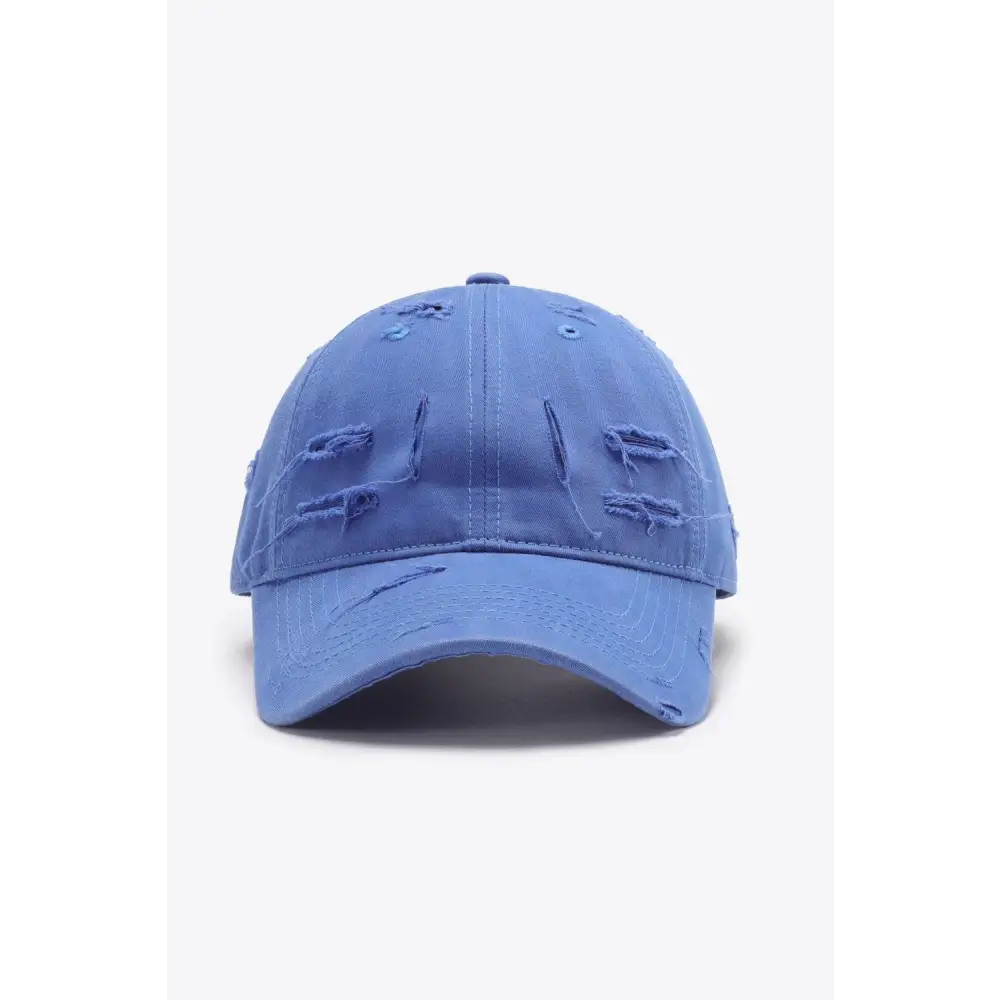 Distressed Adjustable Baseball Cap