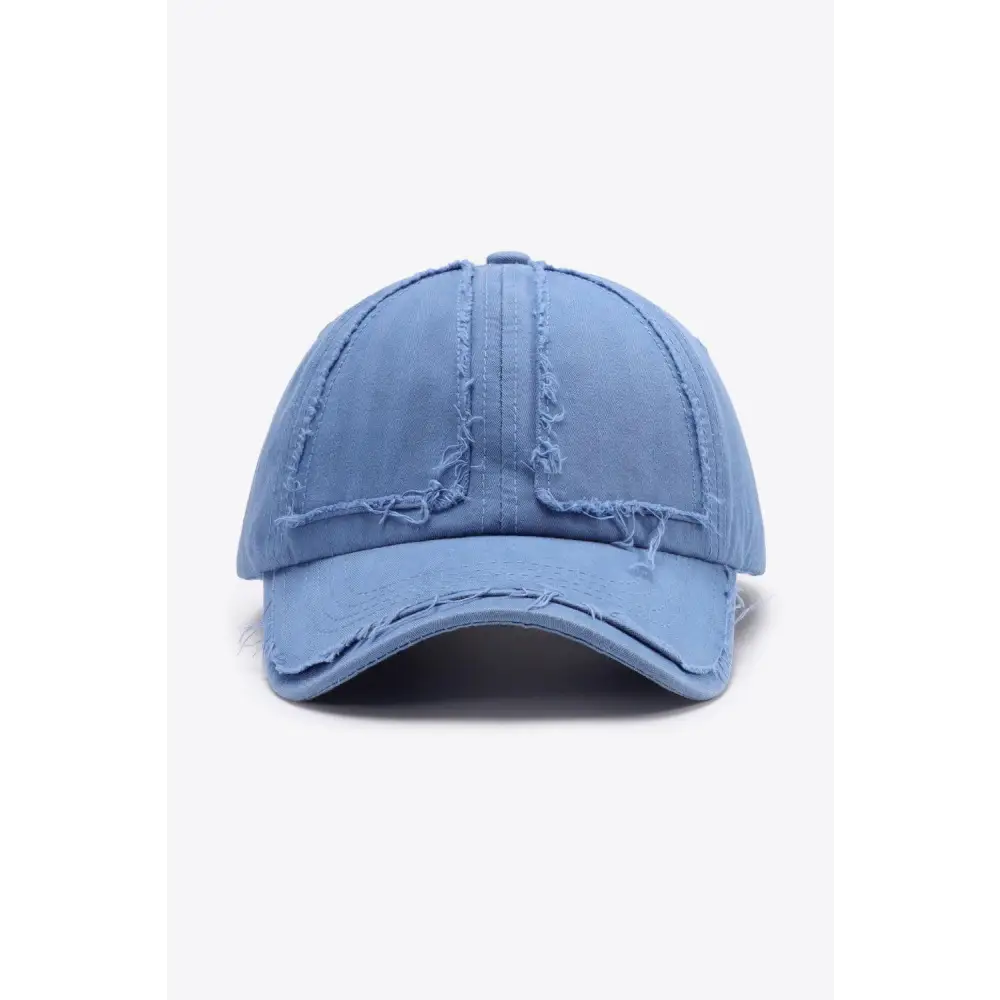 Distressed Adjustable Baseball Cap