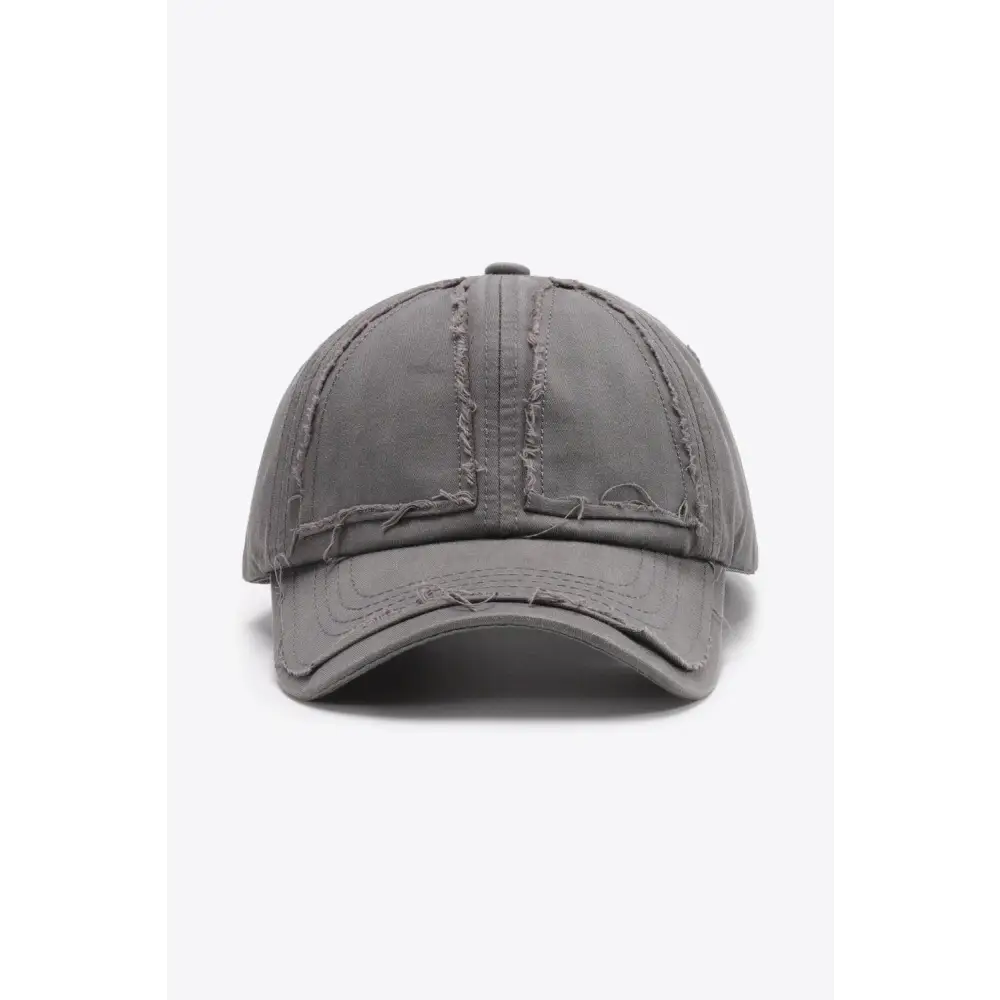 Distressed Adjustable Baseball Cap