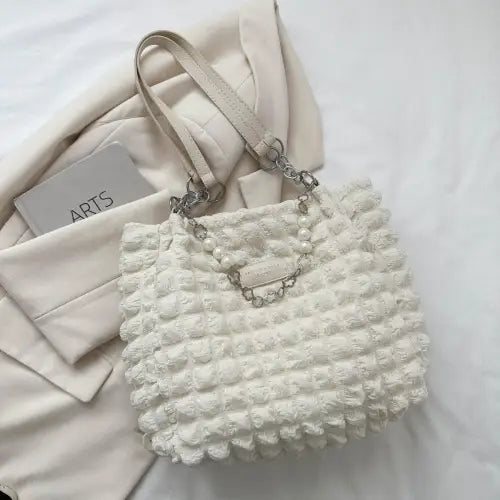 Dreamy Cloud Puffy Polyester Tote Bag