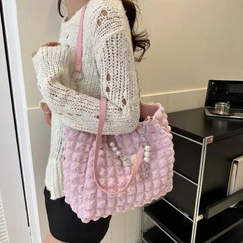 Dreamy Cloud Puffy Polyester Tote Bag
