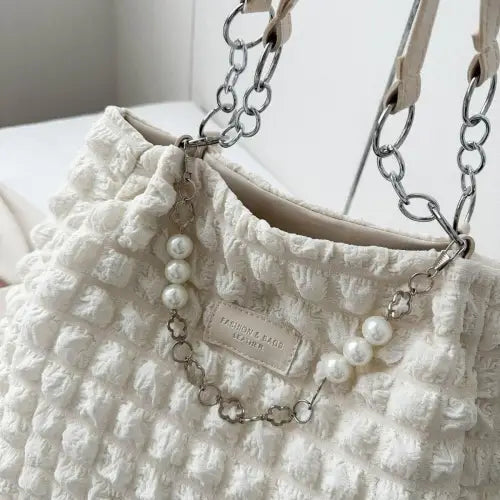 Dreamy Cloud Puffy Polyester Tote Bag