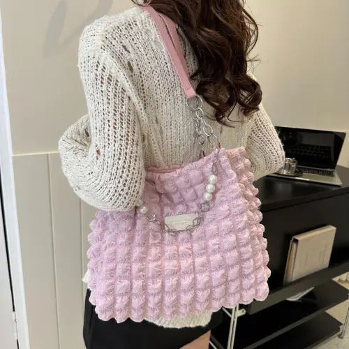 Dreamy Cloud Puffy Polyester Tote Bag