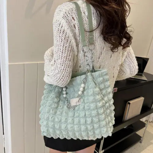 Dreamy Cloud Puffy Polyester Tote Bag