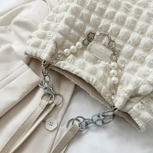 Dreamy Cloud Puffy Polyester Tote Bag