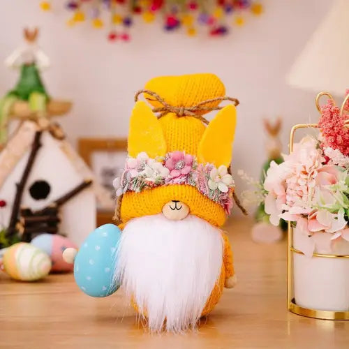 Easter Knit Faceless Doll and Gnome Collection