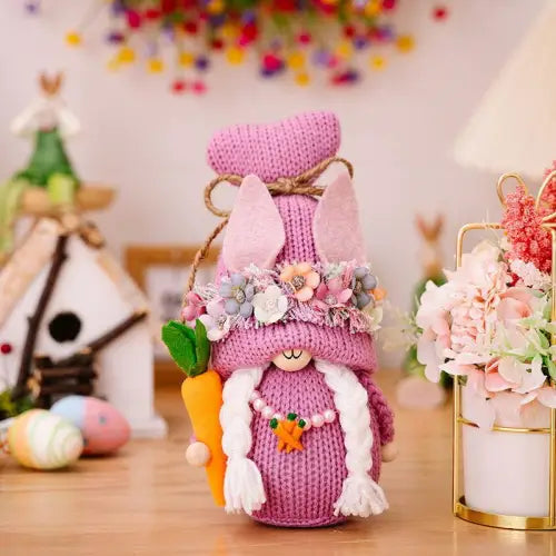 Easter Knit Faceless Doll and Gnome Collection