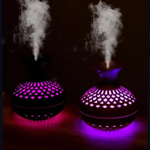 Wood Vase Ultrasonic Diffuser