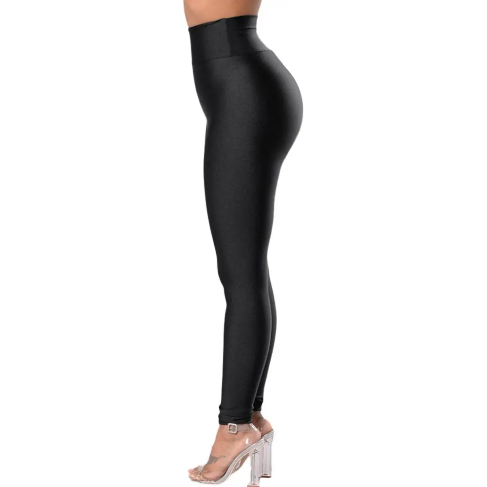 Elevate Your Style with Black Waist Cincher High Rise Tight Leggings