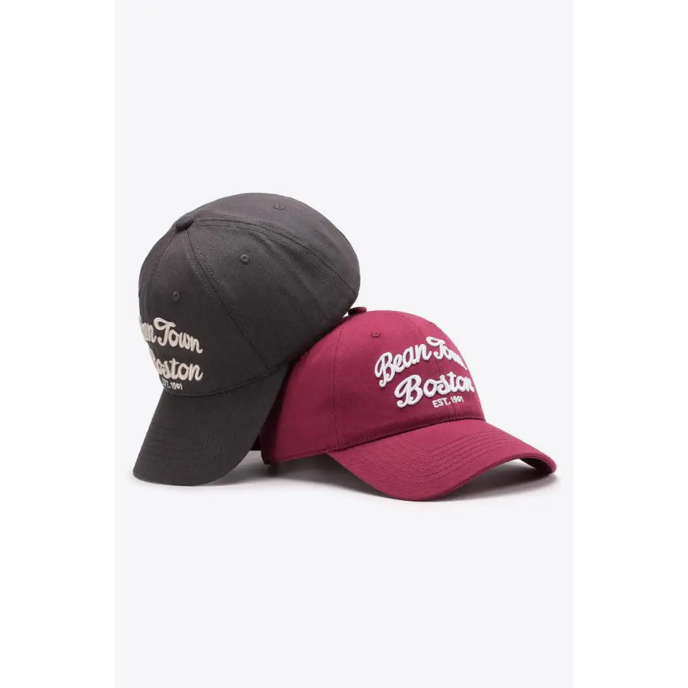 Embroidered Graphic Adjustable Baseball Cap