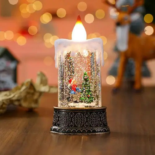 Enchanting Luminous Candle Lights for a Magical Christmas Tree Style