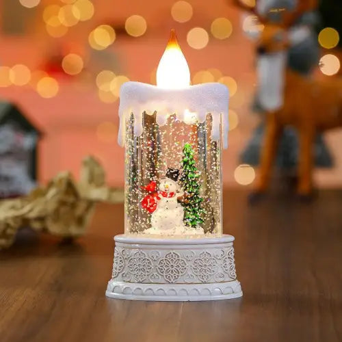 Enchanting Luminous Candle Lights for a Magical Christmas Tree Style