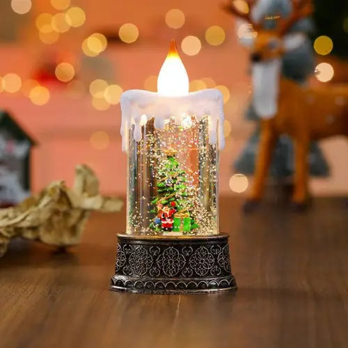 Enchanting Luminous Candle Lights for a Magical Christmas Tree Style