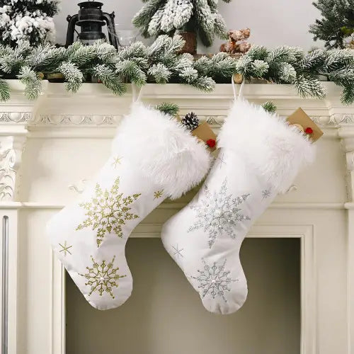 Festive Holiday Stocking Decor
