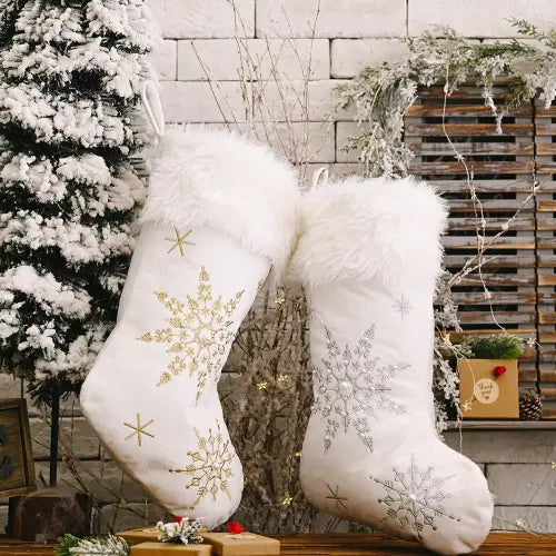 Festive Holiday Stocking Decor