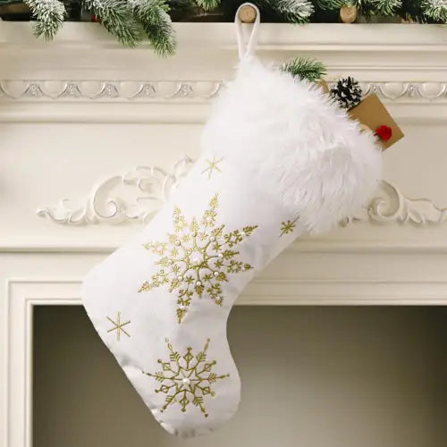 Festive Holiday Stocking Decor
