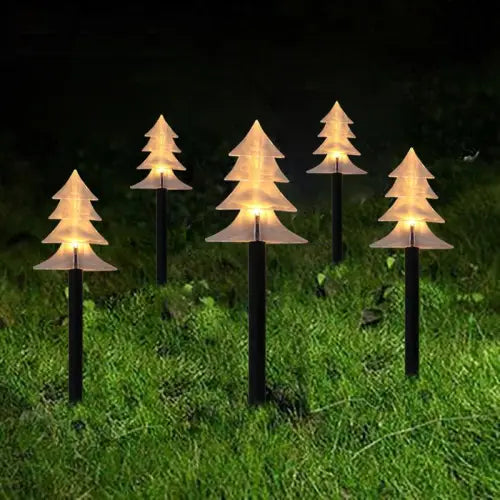 Enchanting Snowflake Outdoor Garden Lights for Dazzling Christmas Lawn Decor