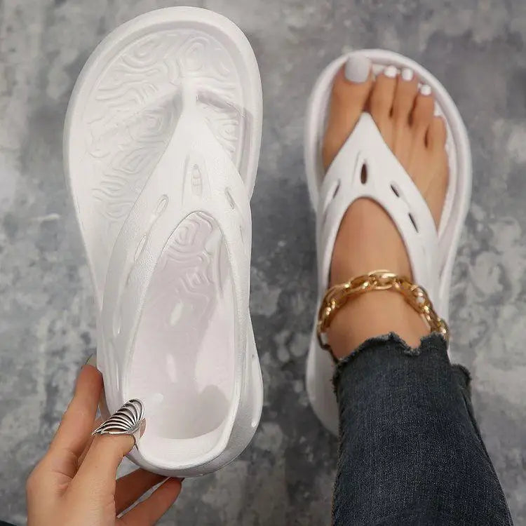 Stylish EVA Mid Heel Sandals for Effortless Summer Comfort