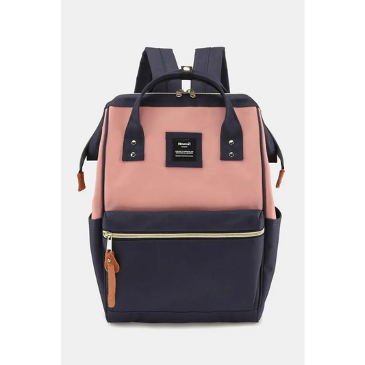 Himawari Waterproof Canvas Backpack Bag with Side Pockets - CM Fashion