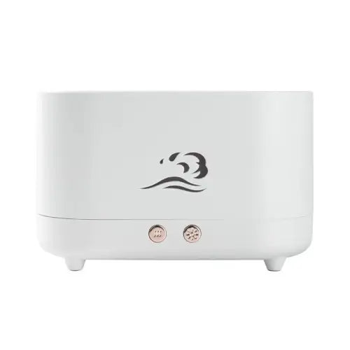 Experience Serenity with the White Flame Humidifier USB Aromatherapy Machine