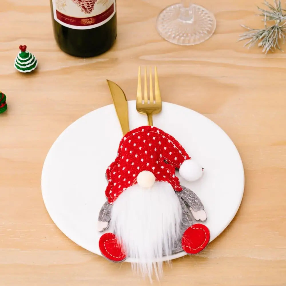 Faceless Gnome Cutlery Holders