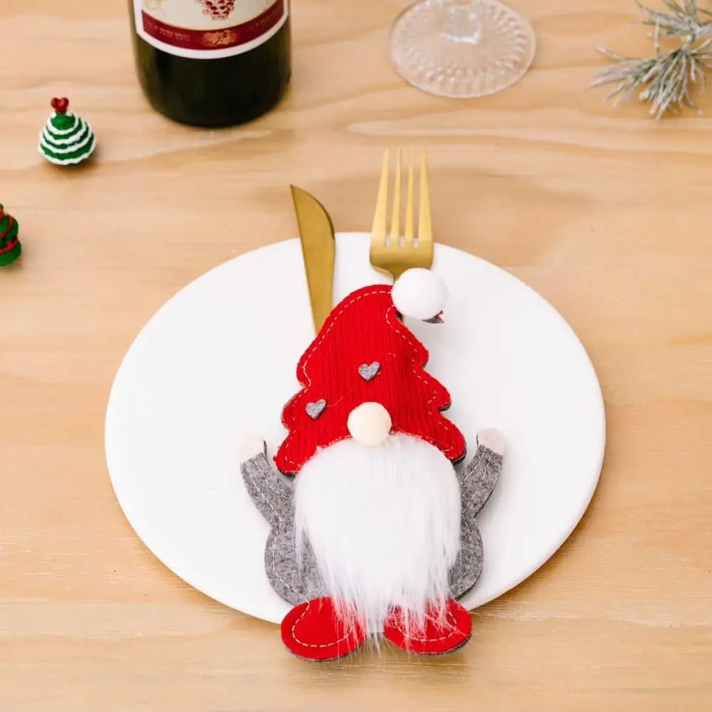 Faceless Gnome Cutlery Holders