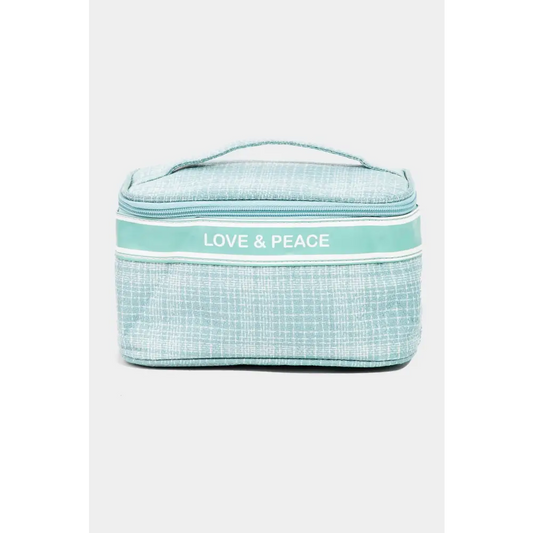 Fame Love & Peace Striped Handle Bag - CM Fashion