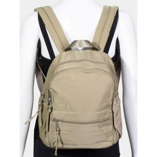 Fame Nylon Multi Pocket Backpack Bag - CM Fashion