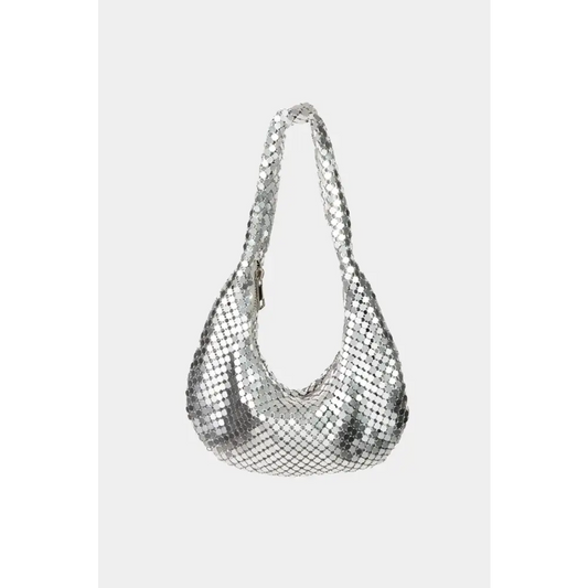 Fame Sequin Disc Handbag - CM Fashion