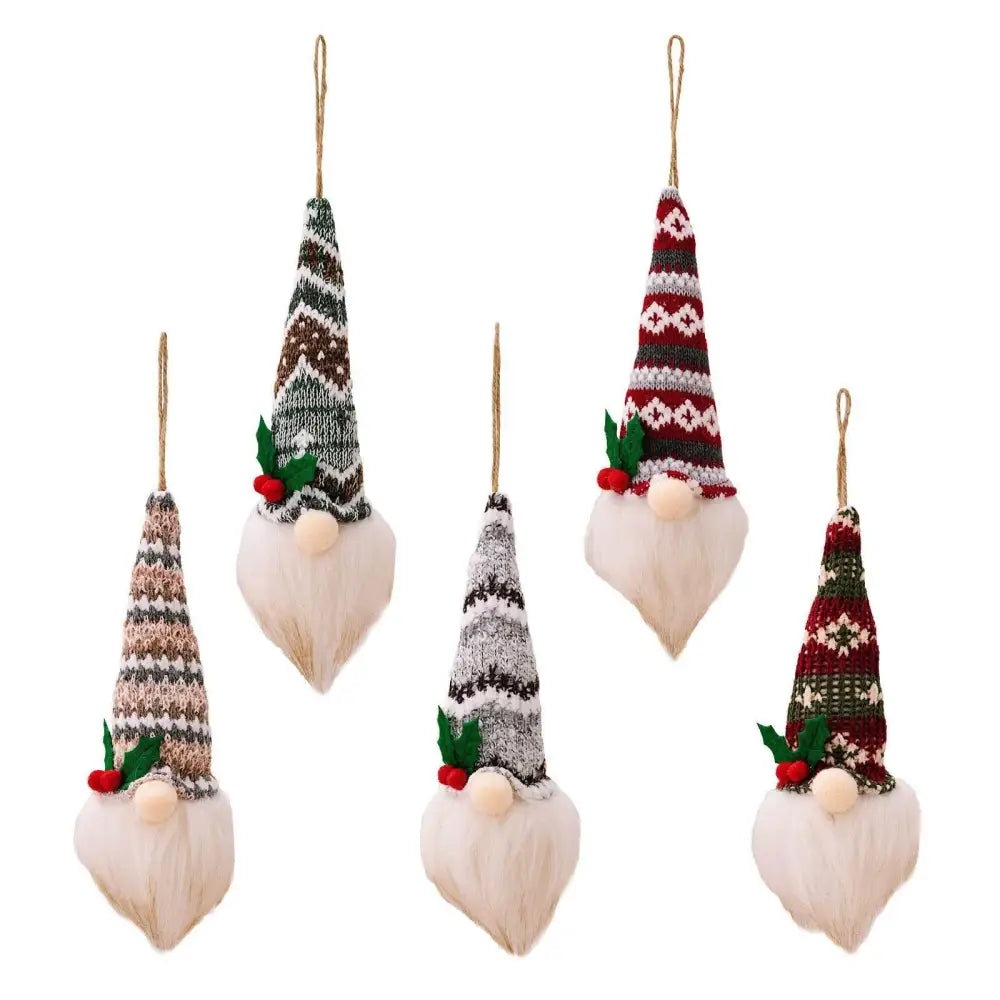 Festive Assorted 2-Piece Light-Up Hanging Widgets for Holiday Cheer