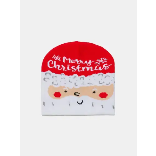 Christmas Pattern Knit Hat - CM Fashion